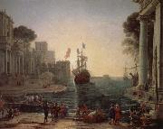 Claude Lorrain Ulysses Kerry race will be the return of her father Dubois France oil painting artist